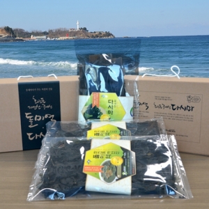 [해맑은화진포] 미역,다시마세트(200g*300g)